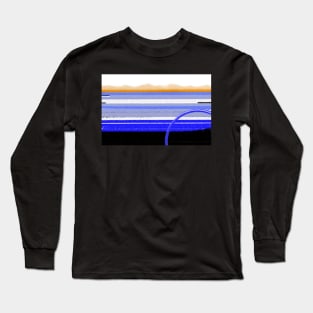 Abstract landscape digital painting Long Sleeve T-Shirt